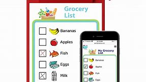 Grocery List Creator: Unlimited Editing & Printing
