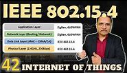 IEEE 802.15.4, LR-WPAN - Low Rate Wireless Personal Area Network, #IoT #InternetofThings