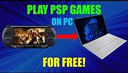 How to Play PSP Games on PC | PPSSPP Emulator Setup & Config 2023