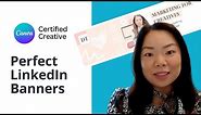 How to Create the Perfect LINKEDIN BANNER with Canva