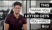 How to Write a Thank You Letter After a Job Interview