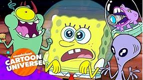 Travel To The FUTURE With SpongeBob! 🤖 | Nickelodeon Cartoon Universe