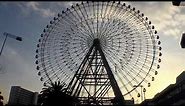Time-lapse of Ferris Wheel in Osaka, Japan
