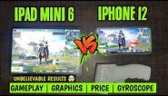iPad Mini 6 vs iPhone 12 PUBG Test | Speed, Graphics, and Gameplay