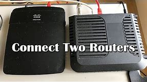 How To Connect Two Routers - LAN to LAN (Wired) Connection