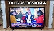 Smart TV LG 32LQ63006LA - Review and Unboxing