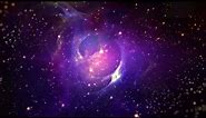 4K Purple Galaxy 2160p Beautiful Animated Wallpaper HD Background video effect 1080p AA VFX