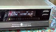 GE (General Electric) VHS VCR Model 9-7115