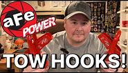AFE Power Tow Hooks For The 2022+ Toyota Tundra! Unboxing & Install