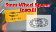 How To Install 5mm Wheel Spacers (Lexus IS250)