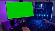 green screen pc background video