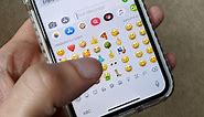 How to enable the emoji keyboard on an iPhone