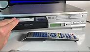 Retro SHARP VCR VHS Video Tape Cassette & DVD Player Combo DV-NC65