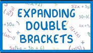 GCSE Maths - How to Expand Double Brackets #36