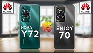 Huawei Nova Y72 4G Vs Huawei Enjoy 70 4G