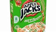Kellogg's Apple Jacks Breakfast Cereal, Kids Cereal, Family Breakfast, Original, 10.1oz Box (1 Box)