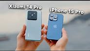 iPhone 15 Pro vs Xiaomi 14 Pro CAMERA TEST - Detailed Photo and Video Comparison