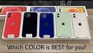 iPhone 12 All Colors Unboxing & Hands On 🔥🔥 | Black, Blue, Green, White, Red | Color Comparison