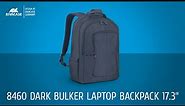RIVACASE 8460 Black 17'' Laptop Backpack