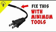 How to Fix a Power Cord Chewed by Your Pet