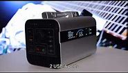 12 volt portable power station large power bank for camping home generators battery powered