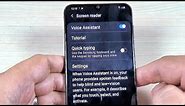 How to turn off VOICE ASSISTANT on Samsung Galaxy A10, A20, A30, A40, A50 & A70