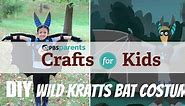 Crafts for Kids:No-Sew Wild Kratts Bat Costume Season 1 Episode 15