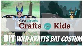 Crafts for Kids:No-Sew Wild Kratts Bat Costume Season 1 Episode 15