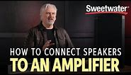 How to Connect Speakers to an Amplifier
