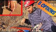 Rappelling Basics: 5 Affordable, DIY rope edge protection options.