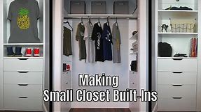 How to Make Small Closet Built-Ins