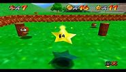 Super Mario 64 Course 1 - Bomb Omb Battlefield all stars