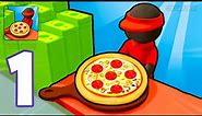 Pizza Ready! Gameplay Walkthrough Part 1 - Tutorial Make A Pizza (Android,iOS)