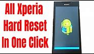 Hard Reset All Sony Xperia Via Flash tool 0.9.22.3