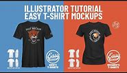 Easy T-Shirt Mockups - Illustrator