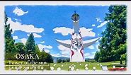 【4K Japan】Osaka EXPO'70 Commemorative Park Walking 🎡 | Tower of the sun