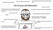 The 35-year old deboonker | Deboonker
