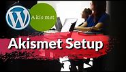 Akismet Set Up (Free) - Anti-Spam WordPress Plugin Tutorial