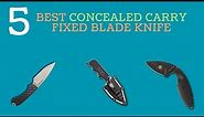 Best Concealed Carry Fixed Blade Knife 2023