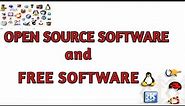 Computer Basics - Difference between Freeware | Open-Source Software | Free Software |