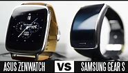 Asus ZenWatch Vs Samsung Gear S Smartwatch Comparison