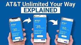 AT&T's New "Unlimited Your Way" Unlimited Plans Explained!