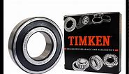 TIMKEN 6209-2RS 45X85X19MM Double Rubber Seal Bearings Pre-Lubricated and Stable Performance and Cost Effective, Deep Groove Ball Bearings
