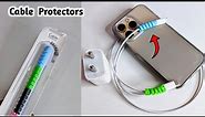 Cable Protectors for iPhone Cables || Best accessories to protect charging cables