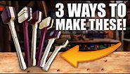 3 Ways To Make BEAUTIFUL Wooden Mallets | EASY DIY