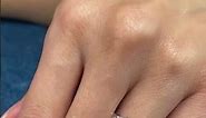 Emerald Diamond Engagement Ring + Band Pairing
