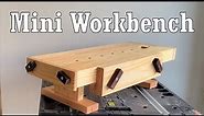 PORTABLE WORKBENCH BUILD // Small Space Budget Woodworking