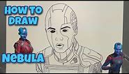 How To Draw Nebula | Guardians Of The Galaxy Vol 3 | Step-By-Step #drawing #gotg