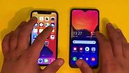 iPhone X vs Samsung Galaxy A10 in 2021