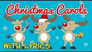 Christmas Carols with Lyrics for Children 🎅 Christmas Songs for Kids 🎄 Xmas Music Playlist Mix